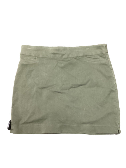 Skort By Croft And Barrow In Green, Size: 12