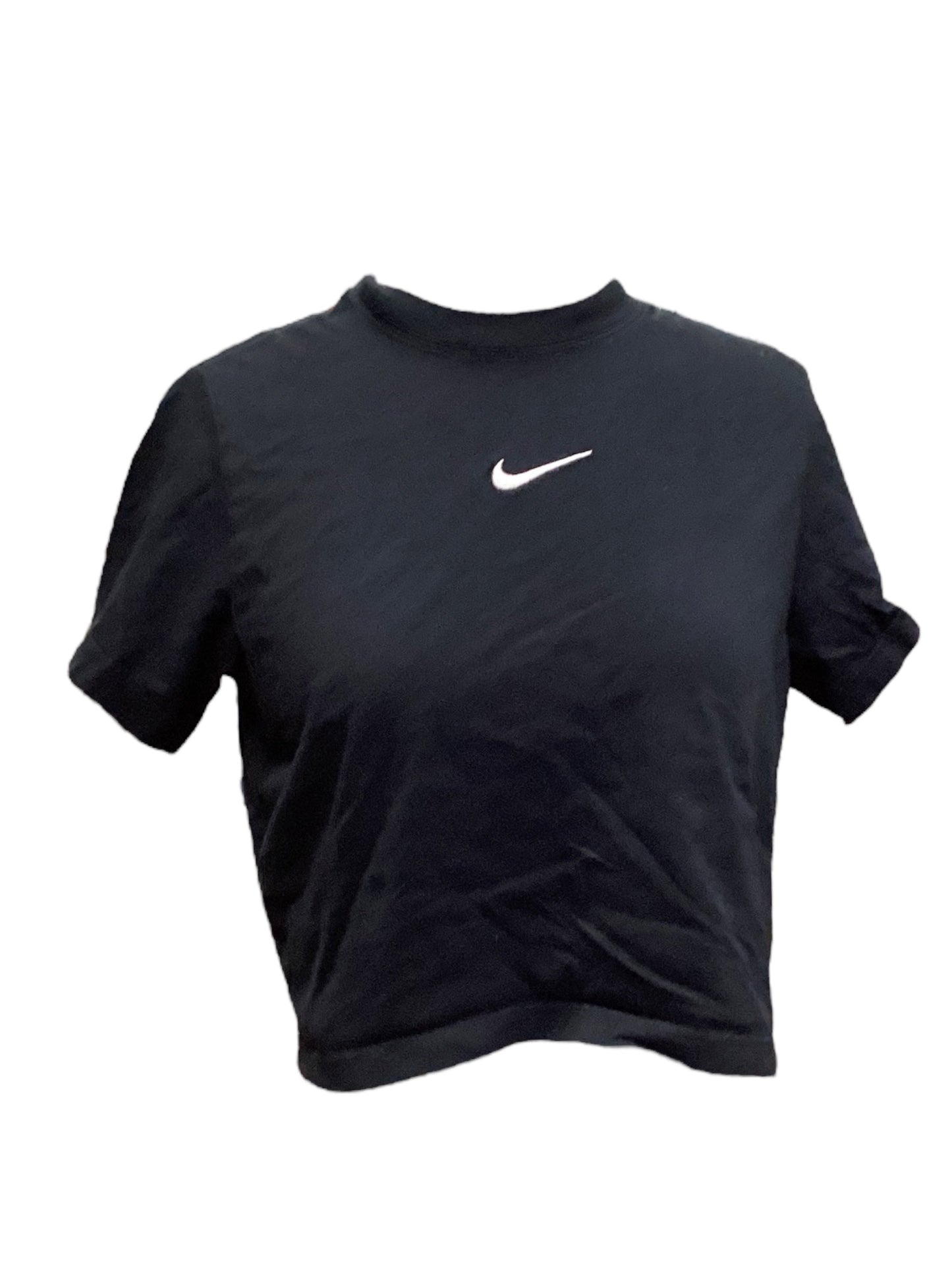 Black Top Short Sleeve Nike, Size M