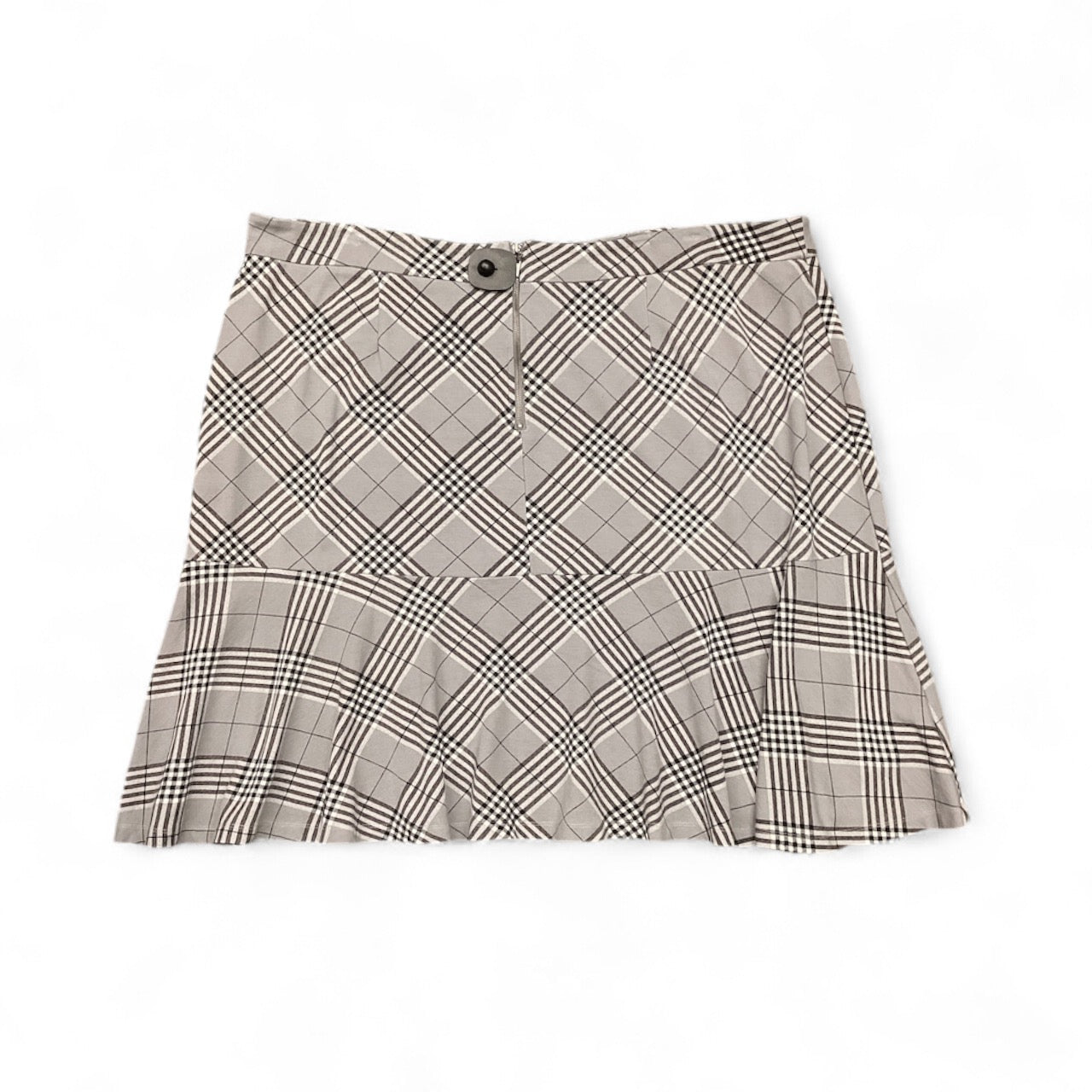 Skirt Mini & Short By Cato In Plaid, Size: 24