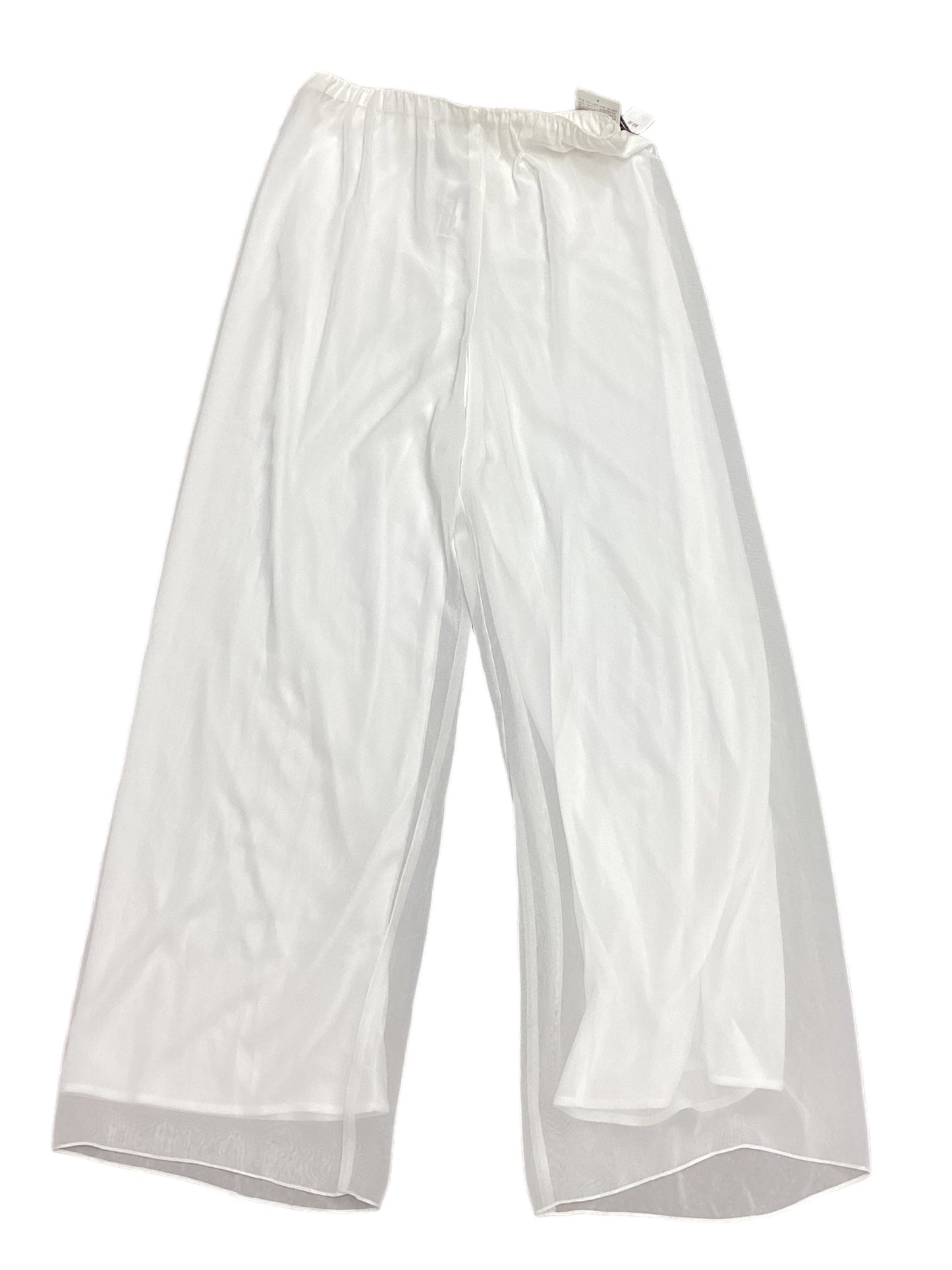 White Pants Lounge Alex Evenings, Size L