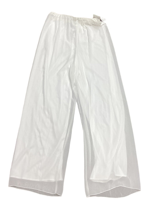 White Pants Lounge Alex Evenings, Size L