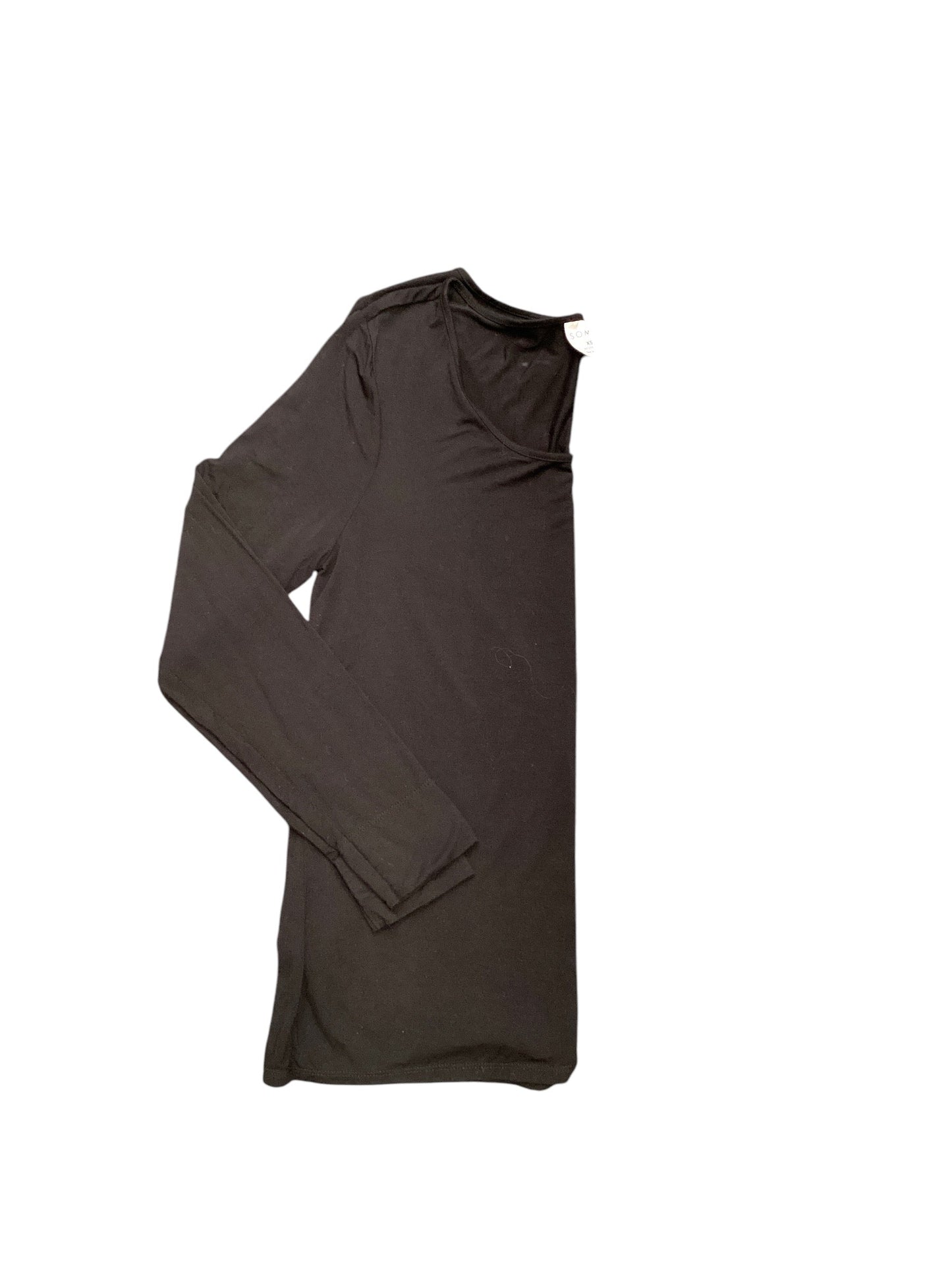 Top Long Sleeve Basic By Soma In Black, Size: Xs