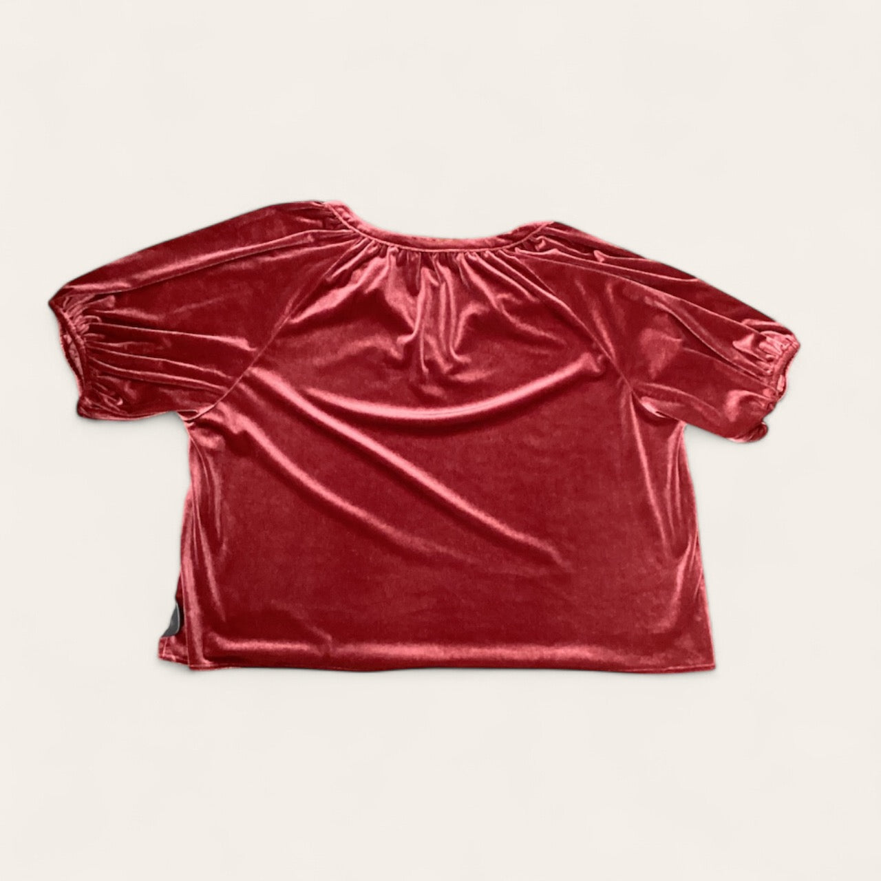 Top 3/4 Sleeve By Gap In Red, Size: 2x