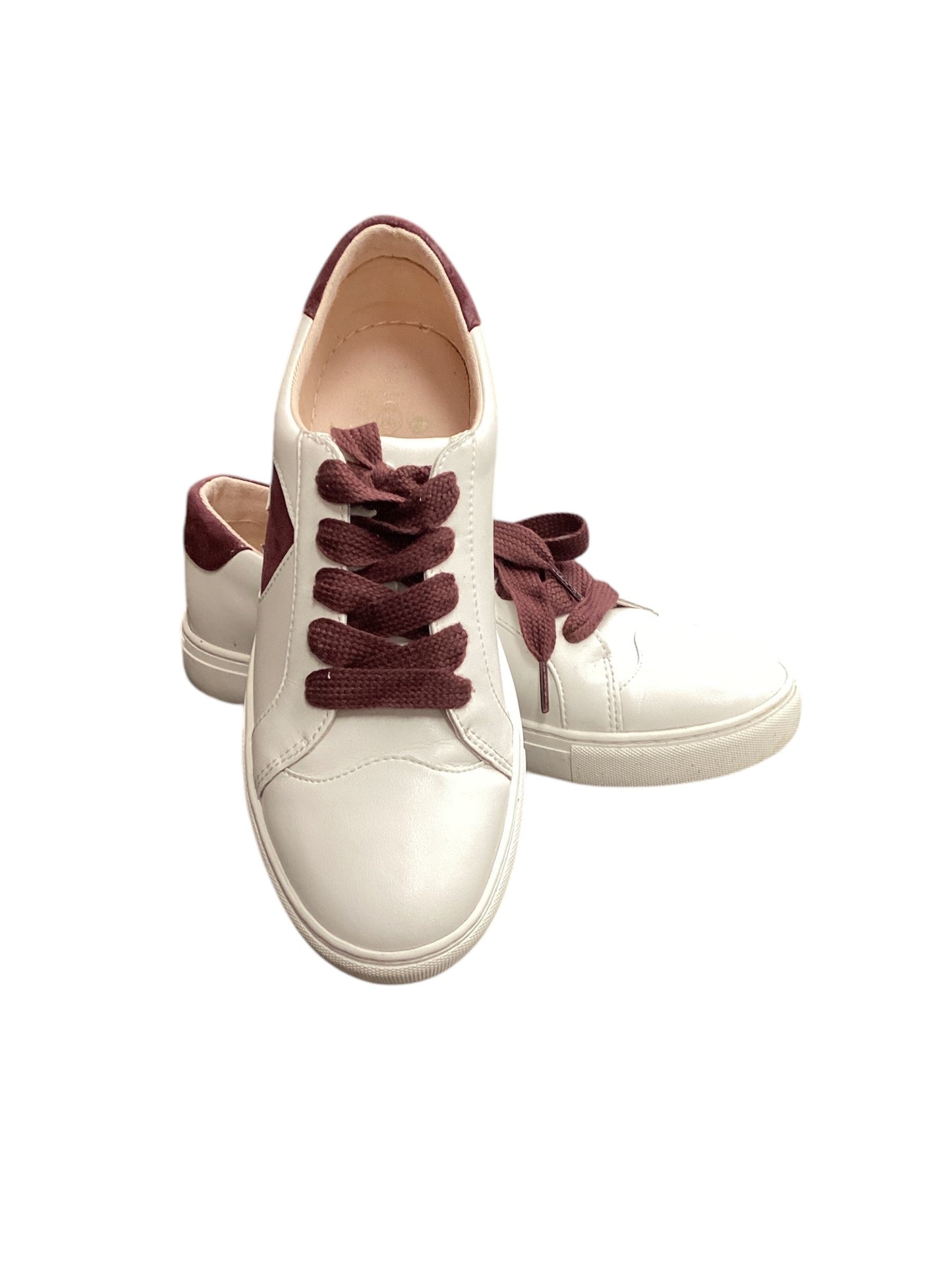 Shoes Sneakers By Kate Spade In Purple & White, Size: 9.5