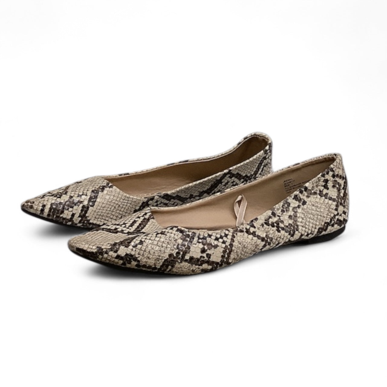 Shoes Flats By Madden Girl In Snakeskin Print, Size: 7