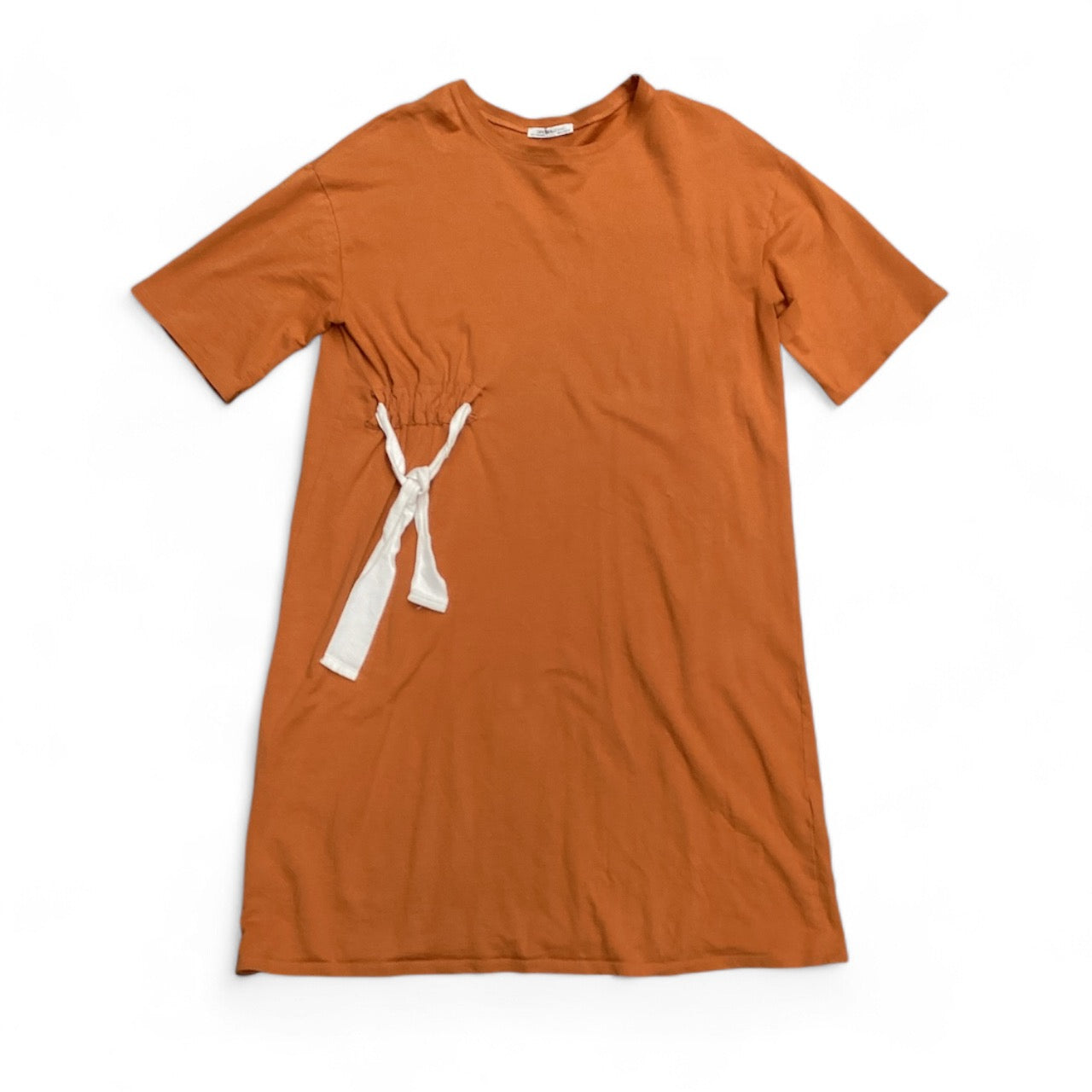 Dress Casual Short By Zara In Orange, Size: S