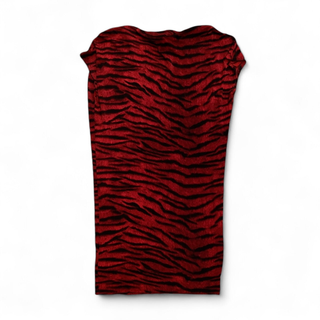 Dress Casual Midi By Michael Kors In Black & Red, Size: Xxs