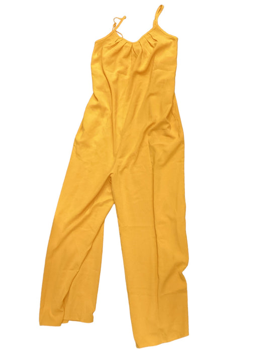 Yellow Jumpsuit Shein, Size M