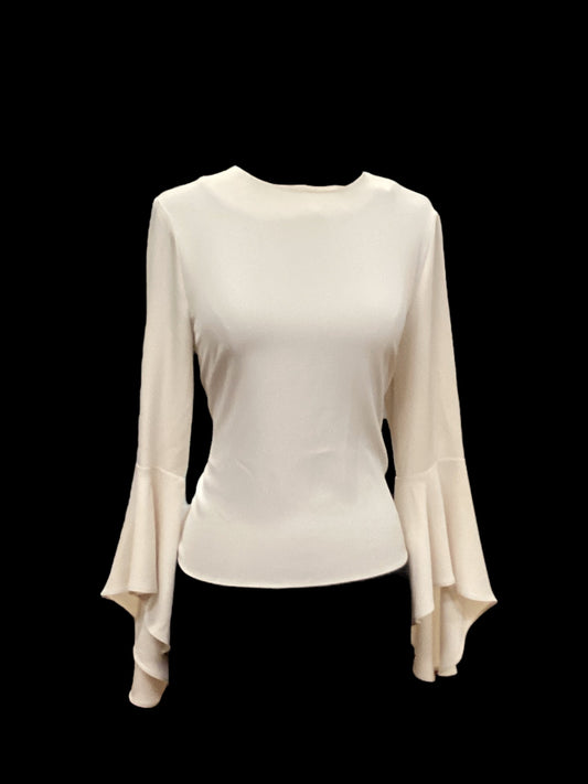 Beige Top Long Sleeve Catherine Malandrino, Size 2