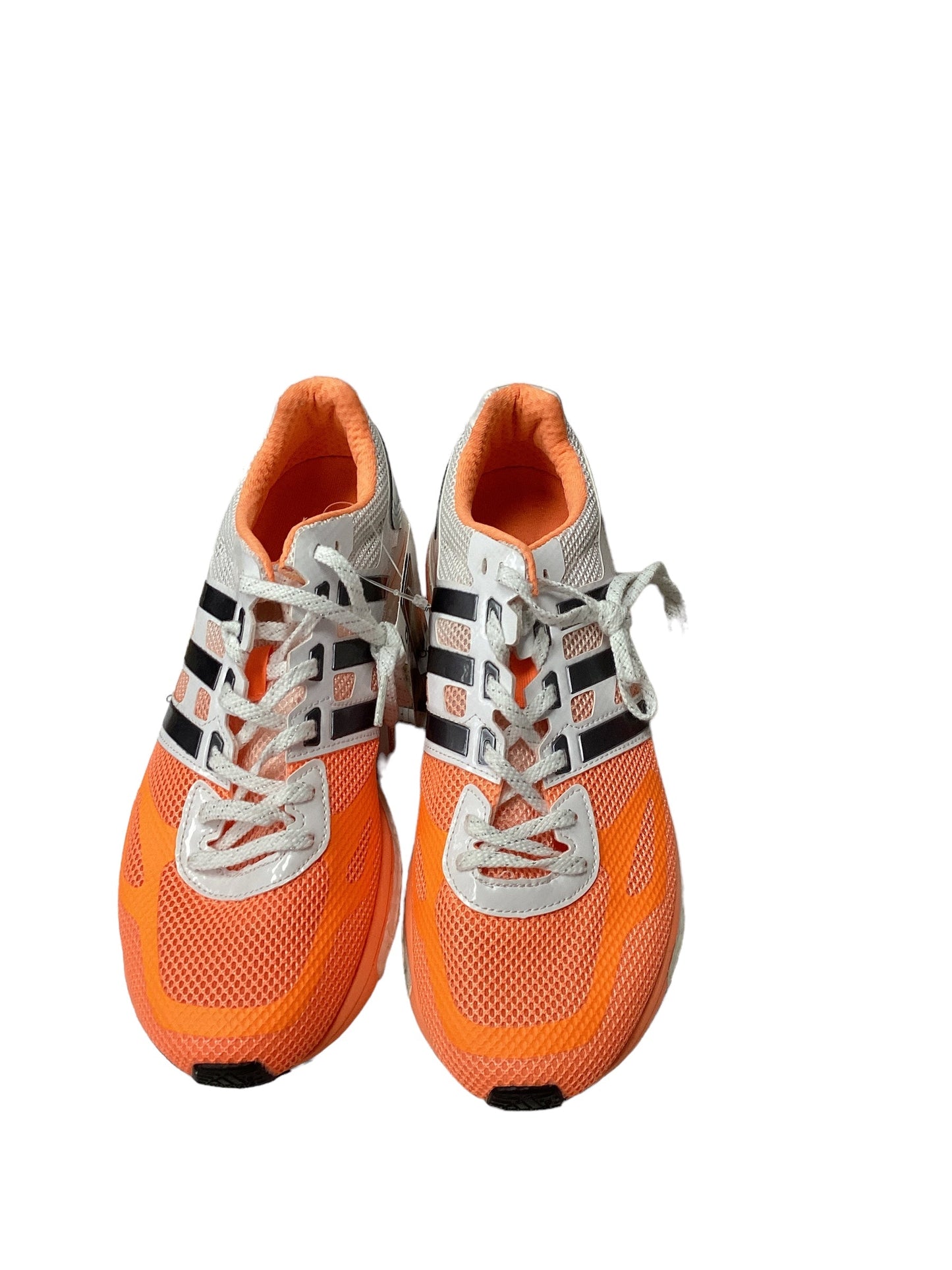 Orange Shoes Sneakers Adidas, Size 9.5