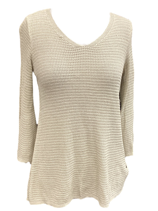 Top Long Sleeve By J. Jill In Beige, Size: Xs