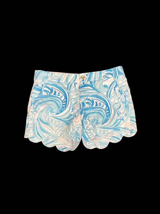 Blue & White Shorts Lilly Pulitzer, Size 2