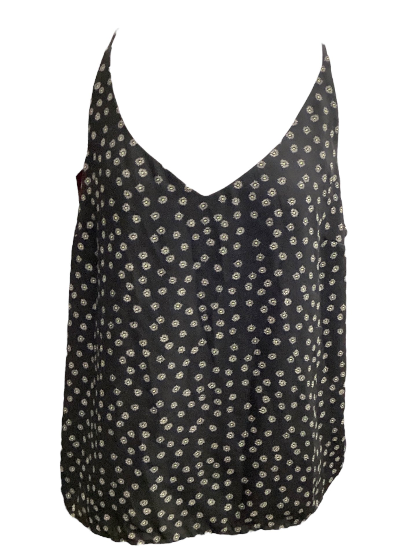 Black Top Sleeveless Banana Republic, Size Xl