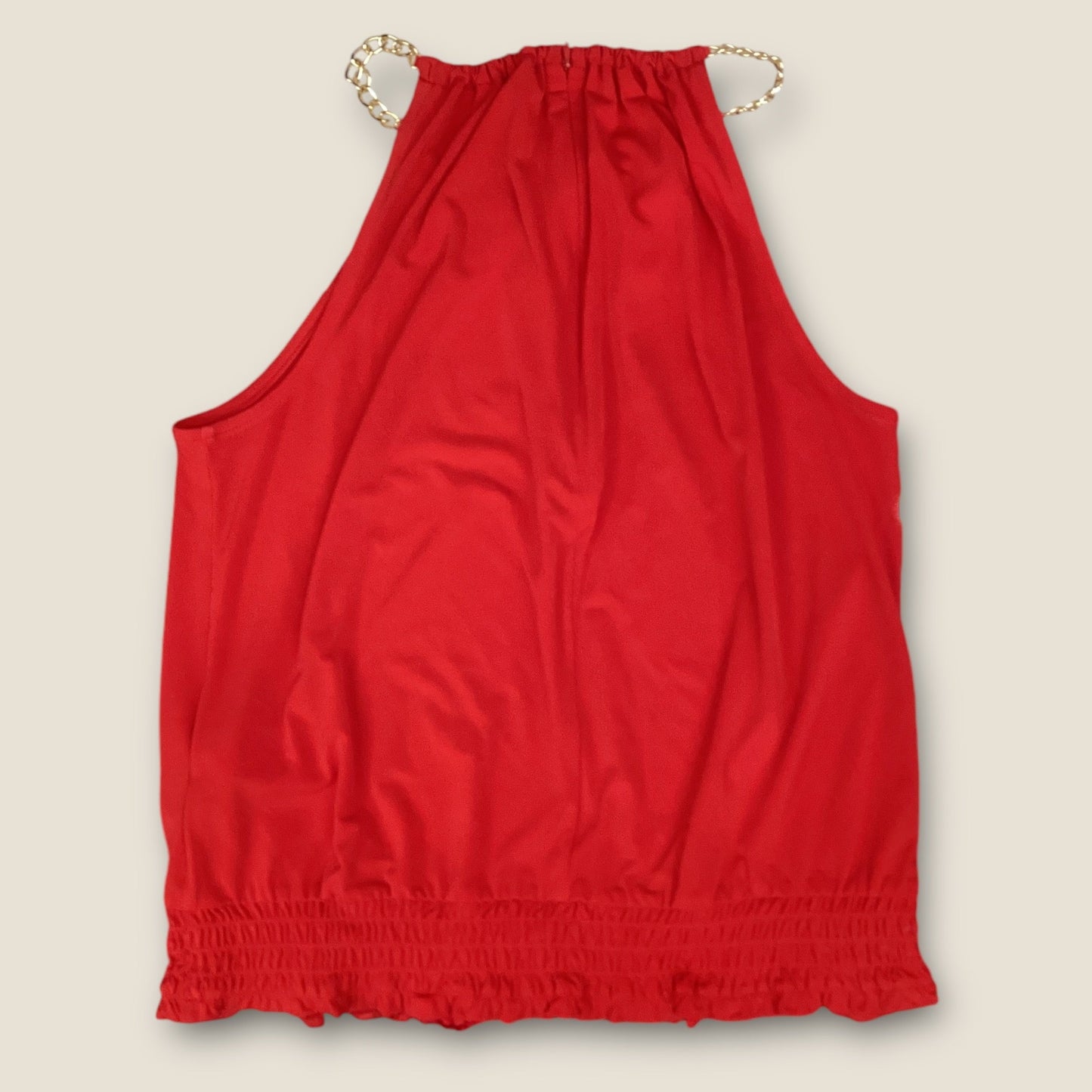 Tank Top By Michael Kors In Red, Size: M