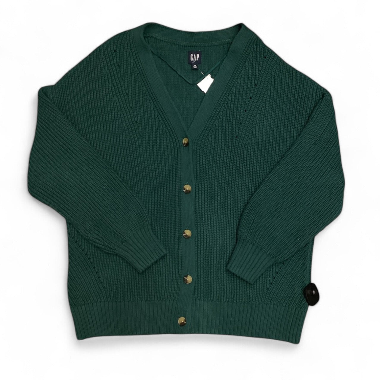 Cardigan By Gap In Green, Size: M