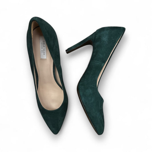 Shoes Heels Stiletto By Cole-haan In Green, Size: 8