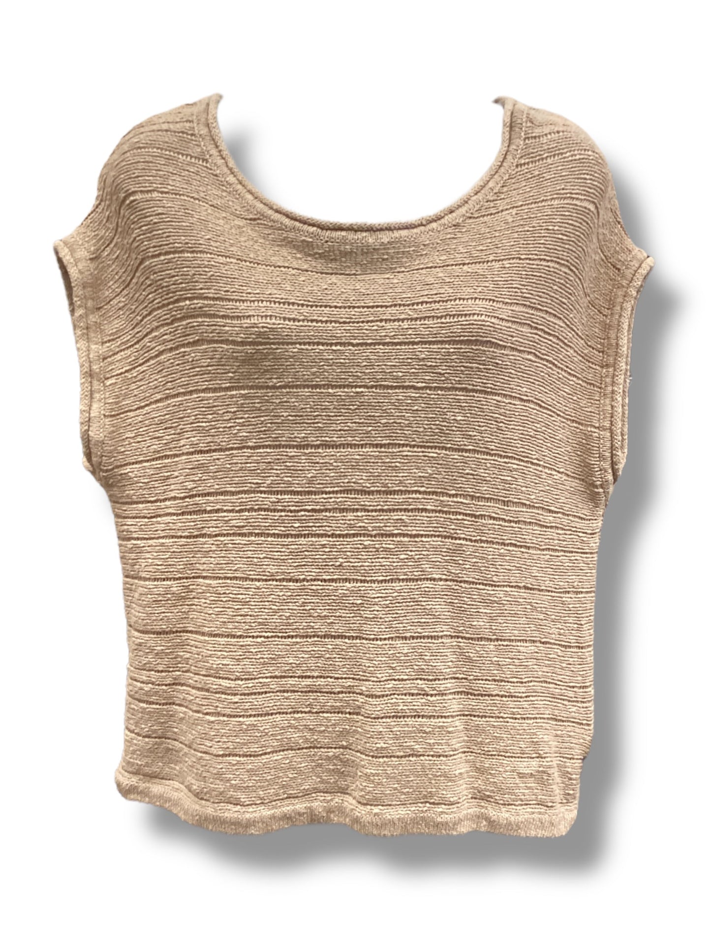 Sweater By Evereve In Beige, Size: L