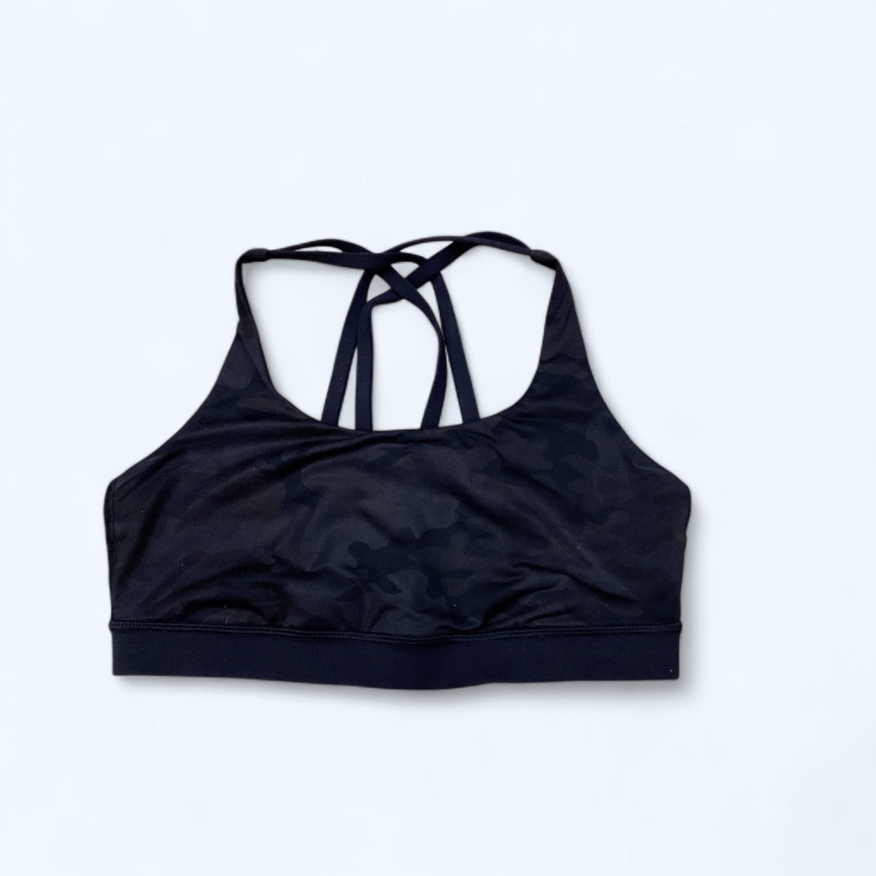 Athletic Bra By Lululemon In Camouflage Print, Size: S