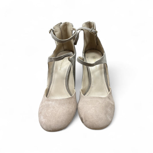 Shoes Heels Block By Bcbgeneration In Beige, Size: 9