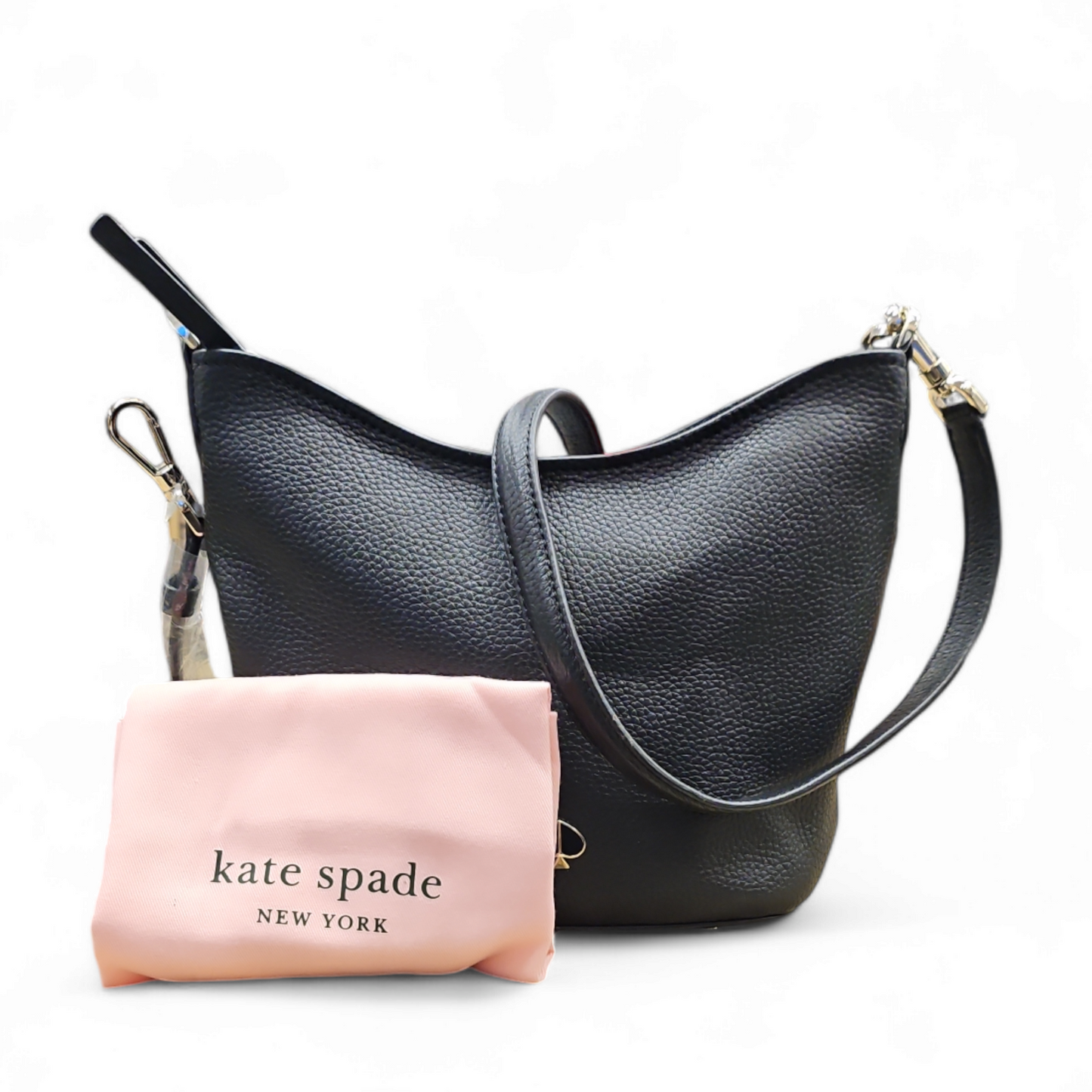 Handbag Leather By Kate Spade, Size: Small