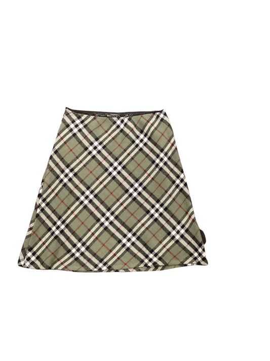 Skirt Mini & Short By Clothes Mentor In Plaid Pattern, Size: S