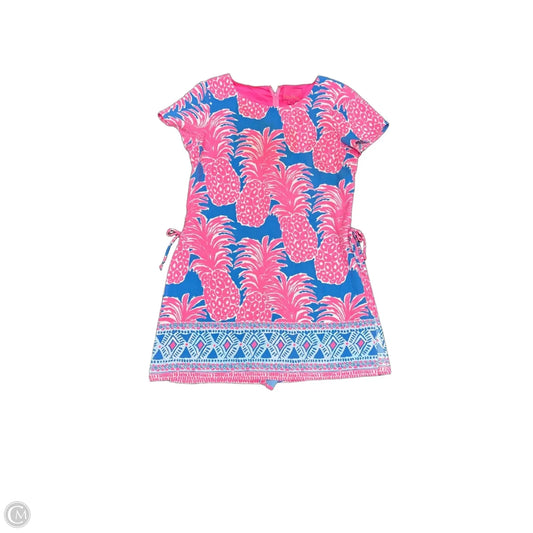 Romper Designer By Lilly Pulitzer In Pink, Size: 10