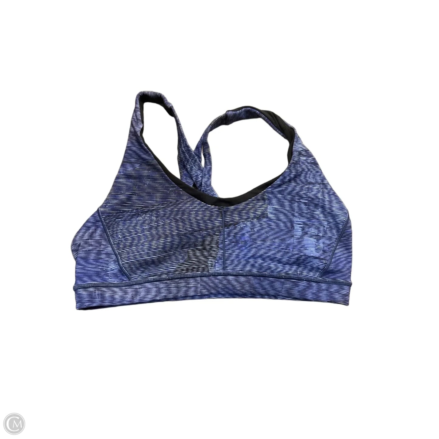 Athletic Bra By Lululemon In Blue, Size: M
