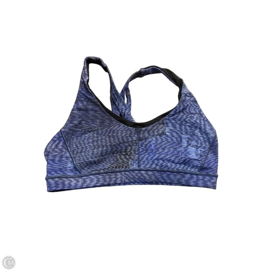 Athletic Bra By Lululemon In Blue, Size: M