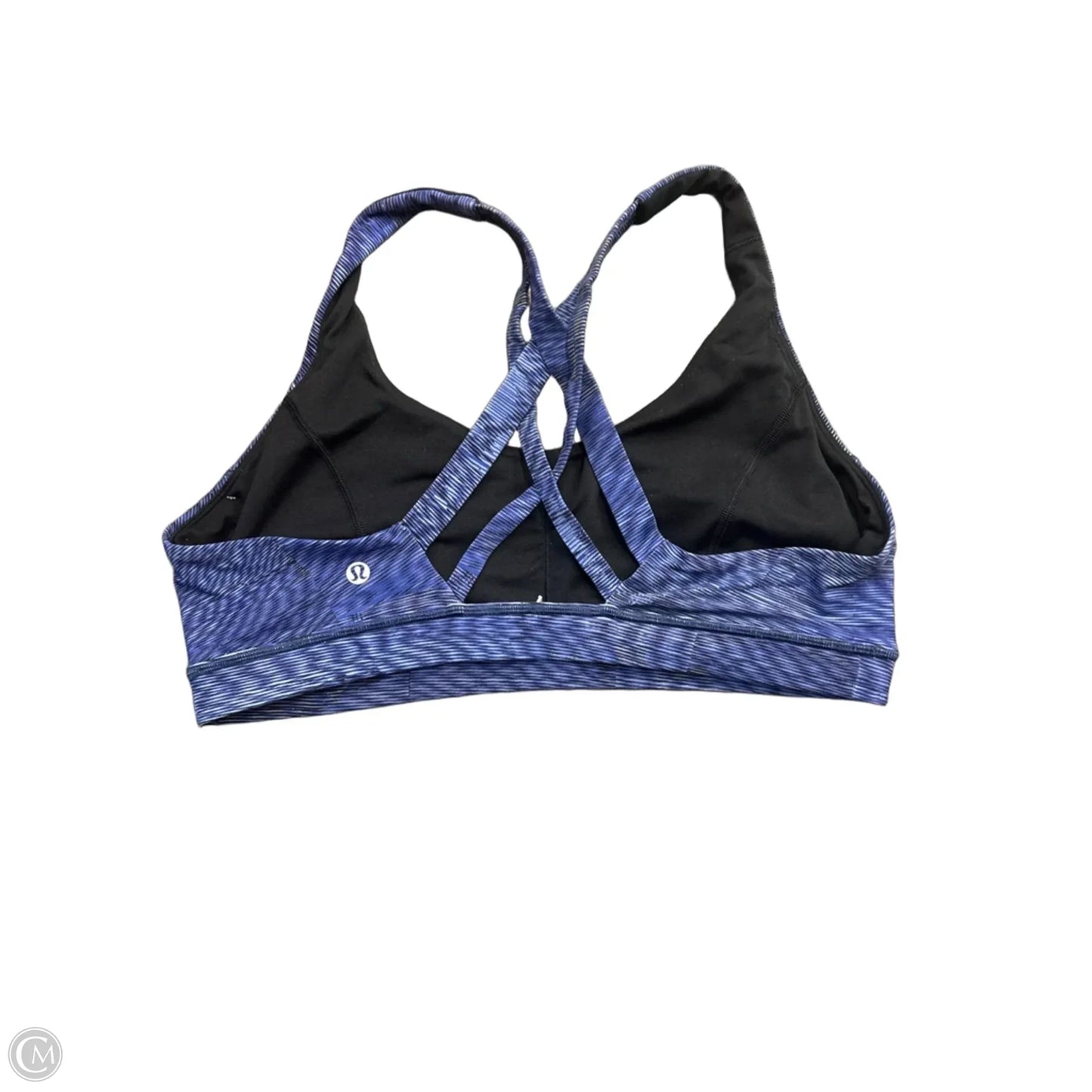 Athletic Bra By Lululemon In Blue, Size: M