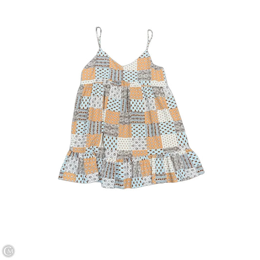 Dress Casual Short By Pink Lily In Multi-colored, Size: L