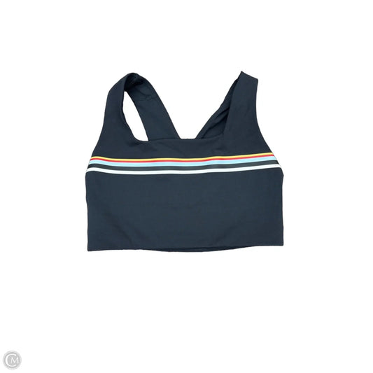 Athletic Bra By Free People In Striped Pattern, Size: S