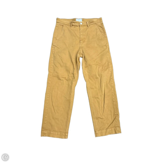Jeans Straight By Everlane In Gold, Size: 14