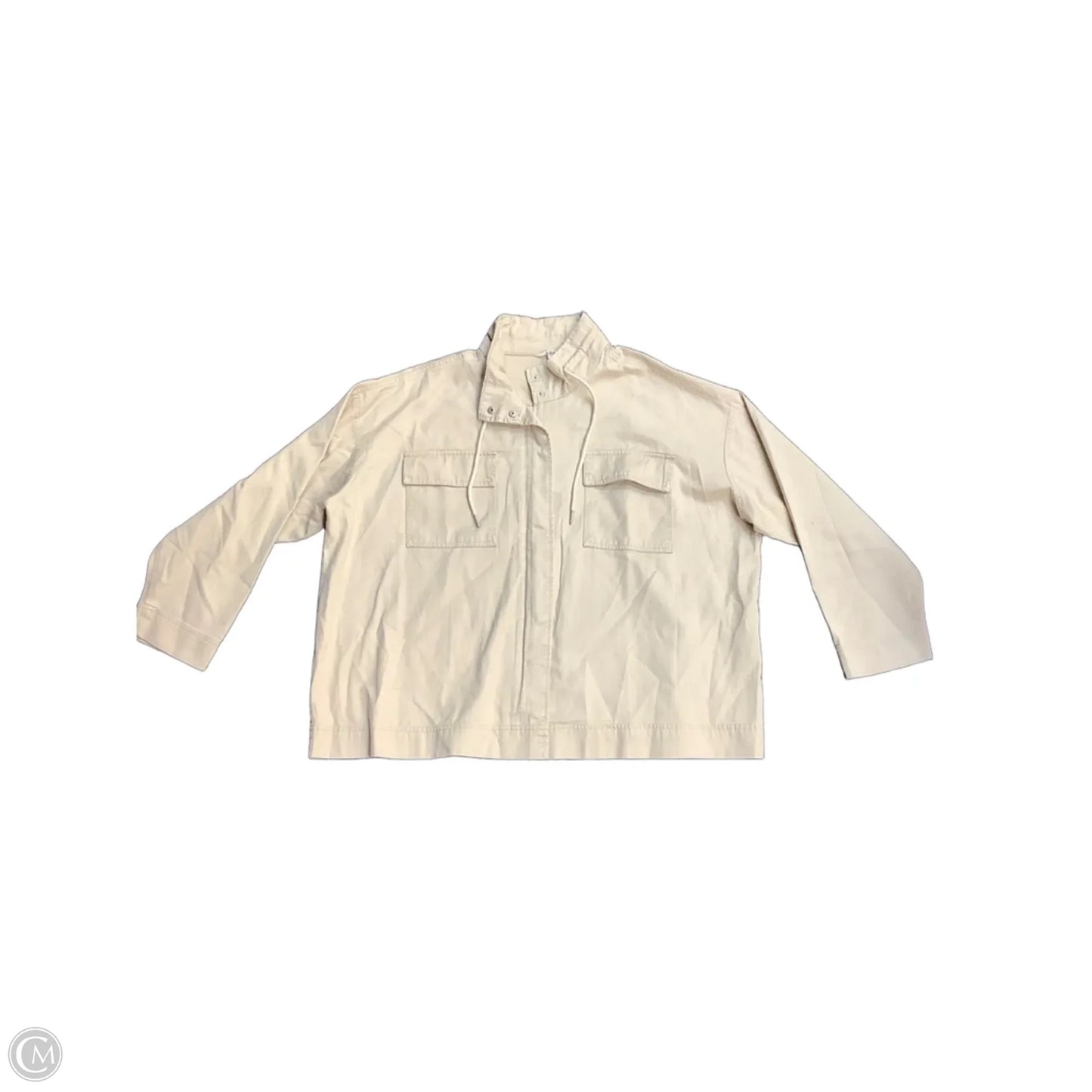 Jacket Denim By Maurices In Tan, Size: 3x
