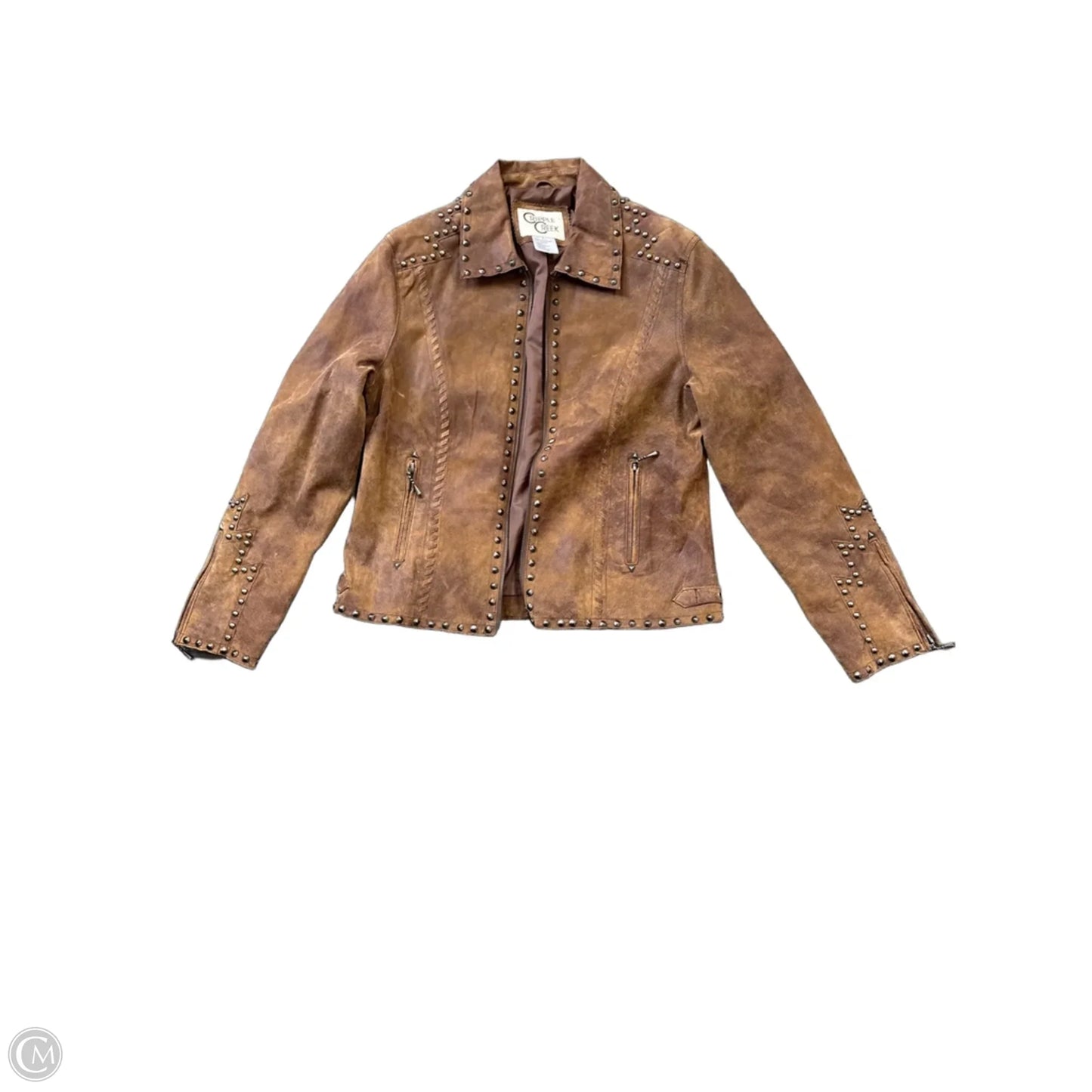 Jacket Other By Clothes Mentor In Brown, Size: L