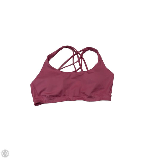 Athletic Bra By Victorias Secret In Pink, Size: L