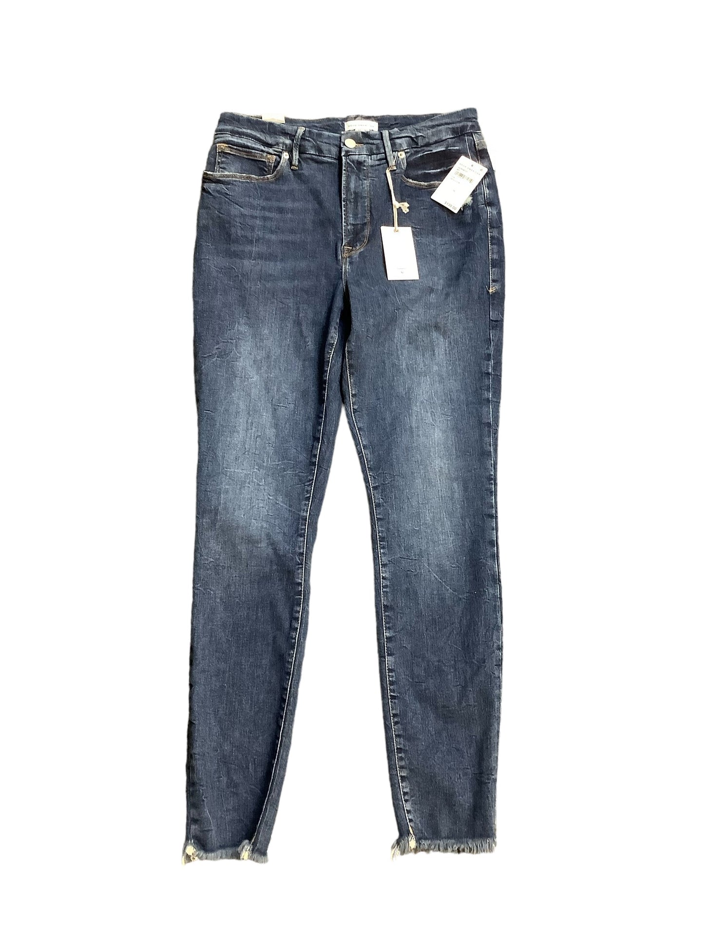 Blue Jeans Boyfriend Good American, Size 10