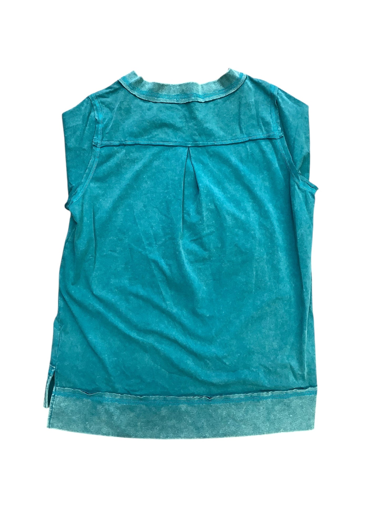 Top Long Sleeve By White Birch In Blue, Size: S