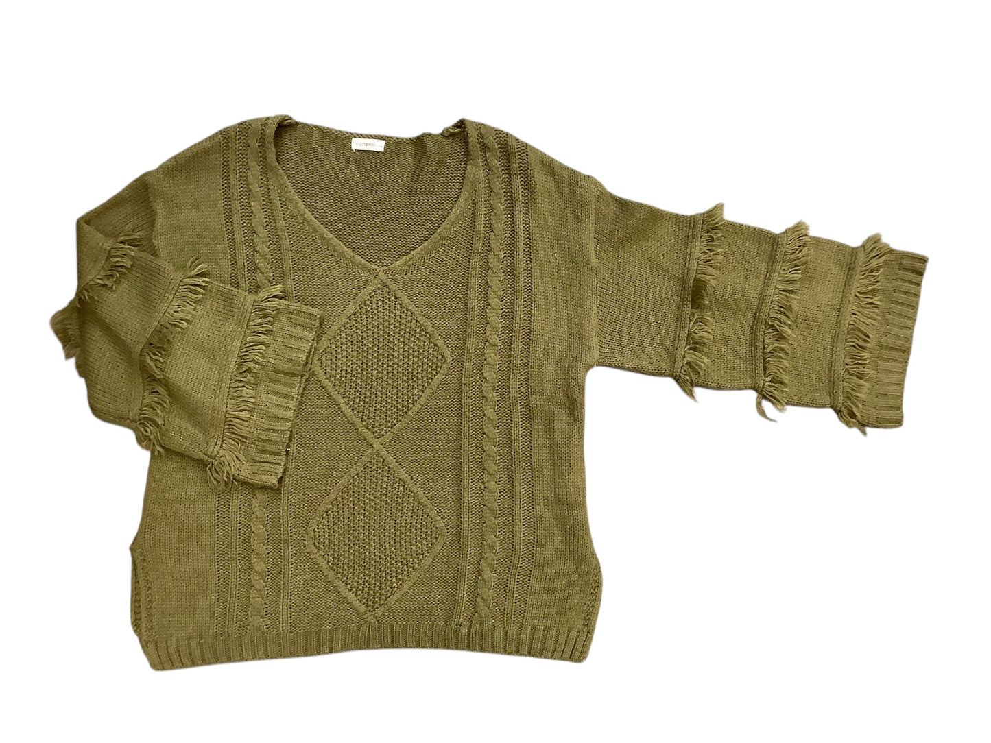 Sweater By Clothes Mentor In Green, Size: S