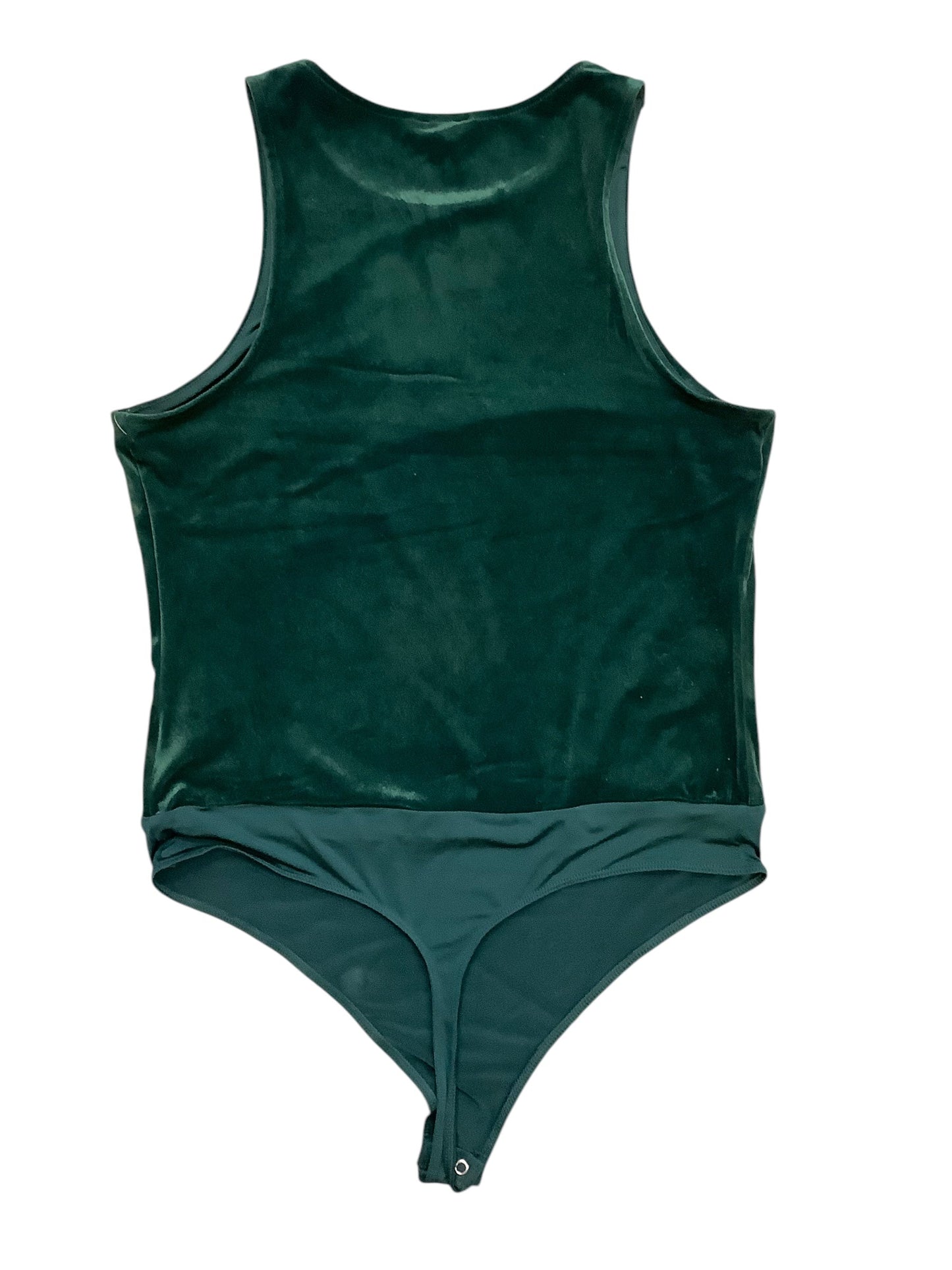 Bodysuit By Express In Green, Size: L