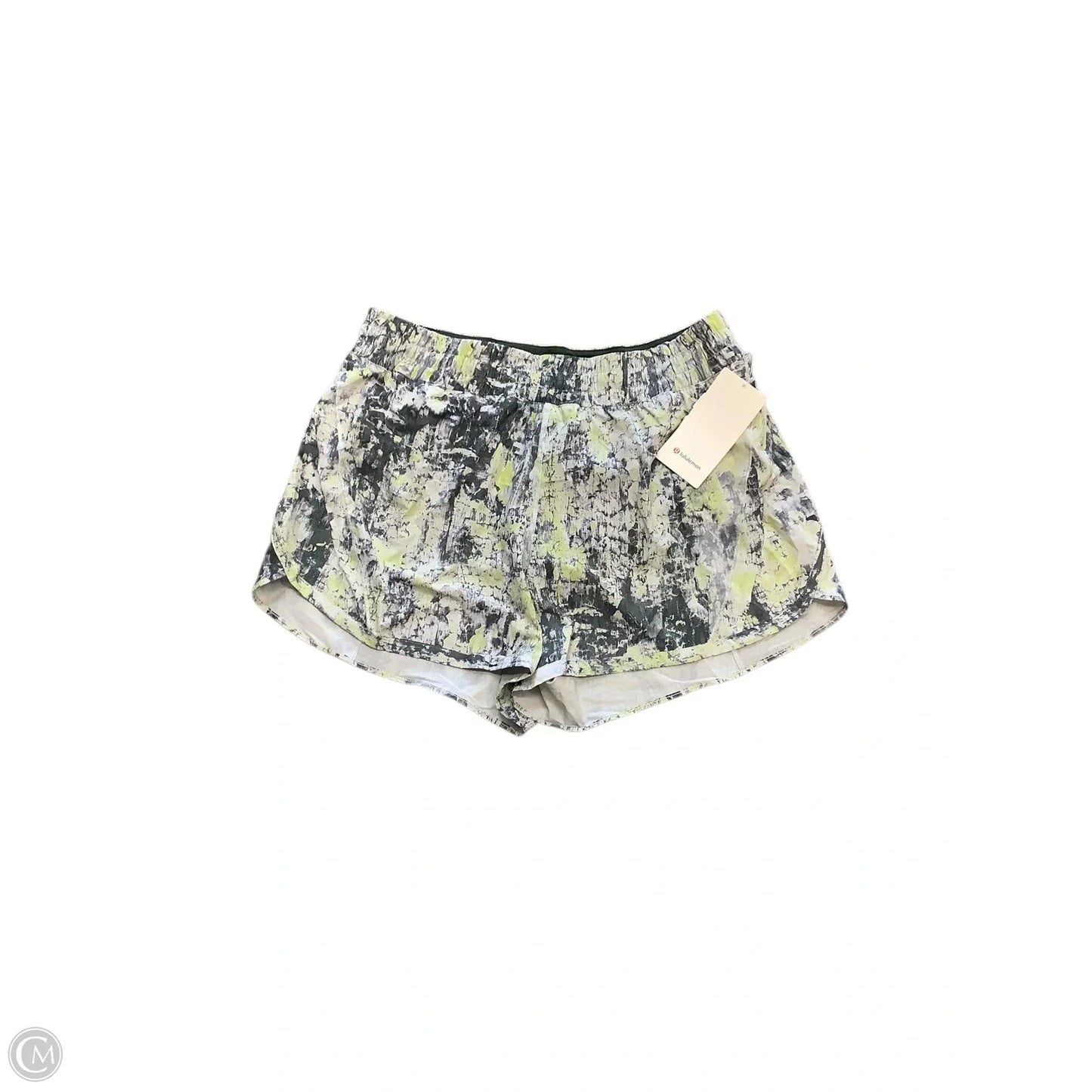 Athletic Shorts By Lululemon In Green, Size: 18