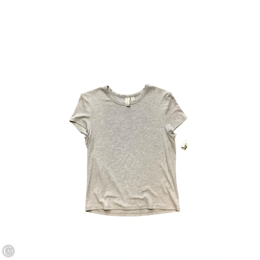 Top Short Sleeve By Joie In Grey, Size: M