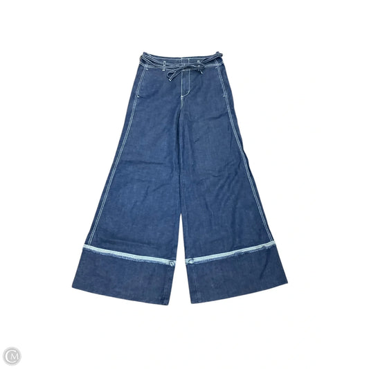 Jeans Wide Leg By Pilcro In Blue Denim, Size: 6