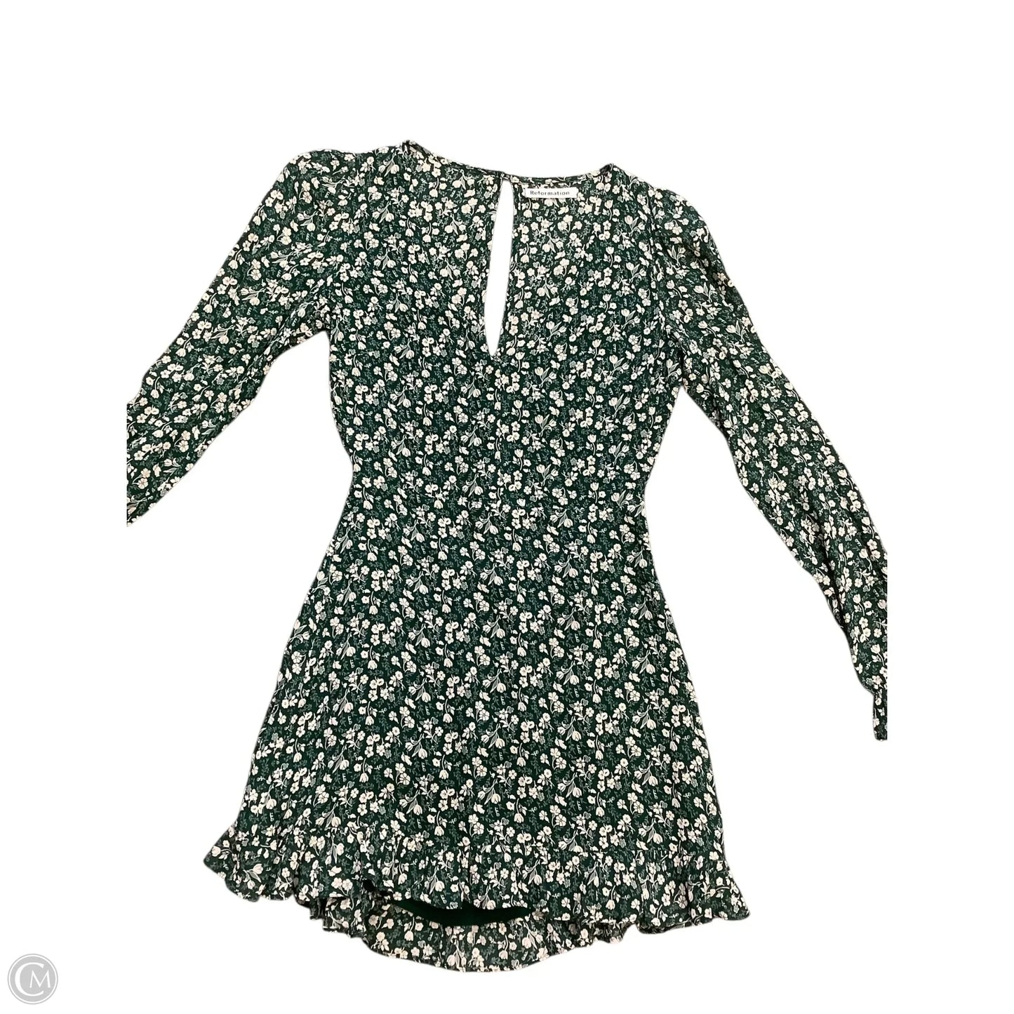 Dress Casual Short By Reformation In Green, Size: S