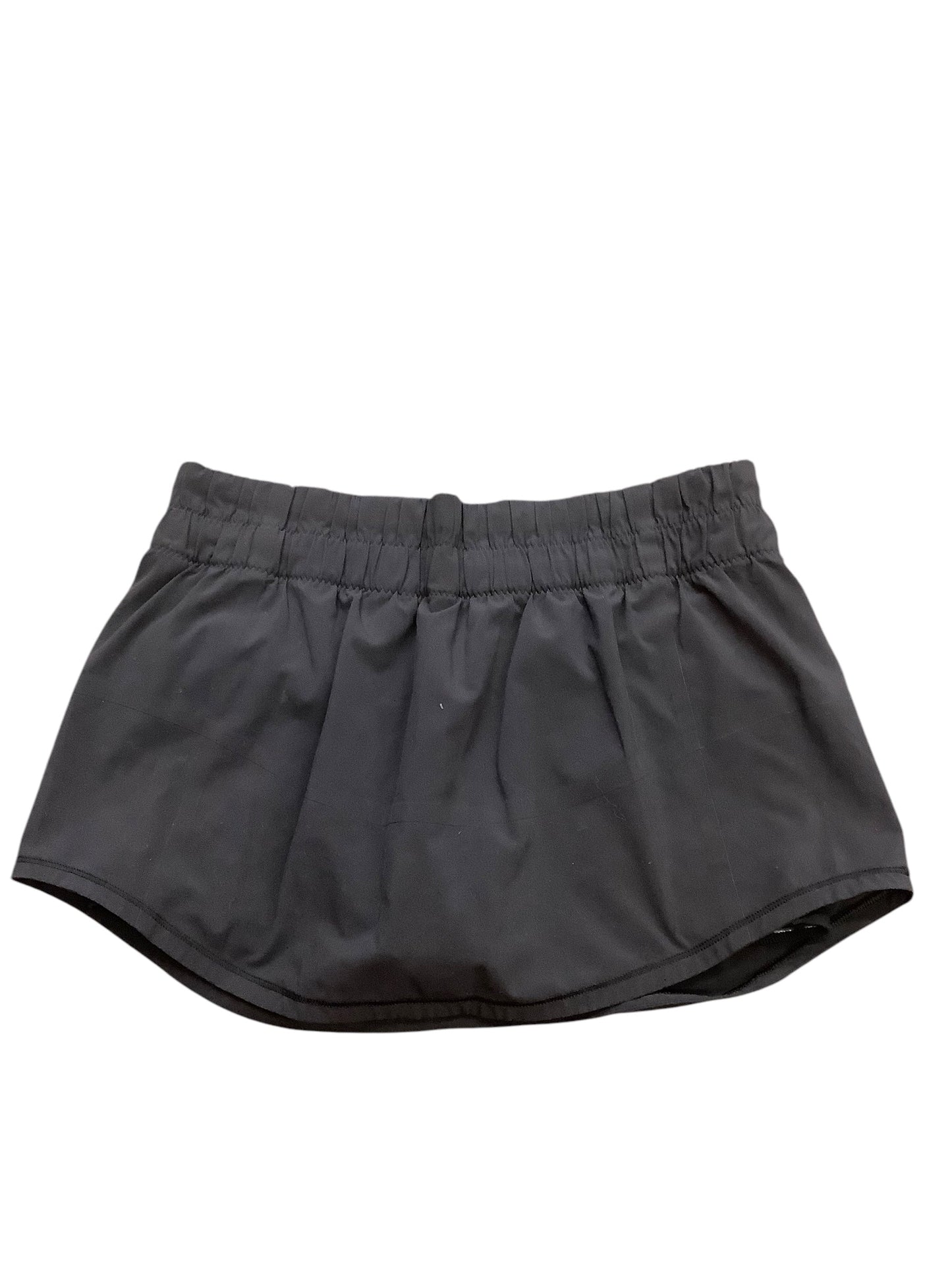 Athletic Skort By Lululemon In Black, Size: 4