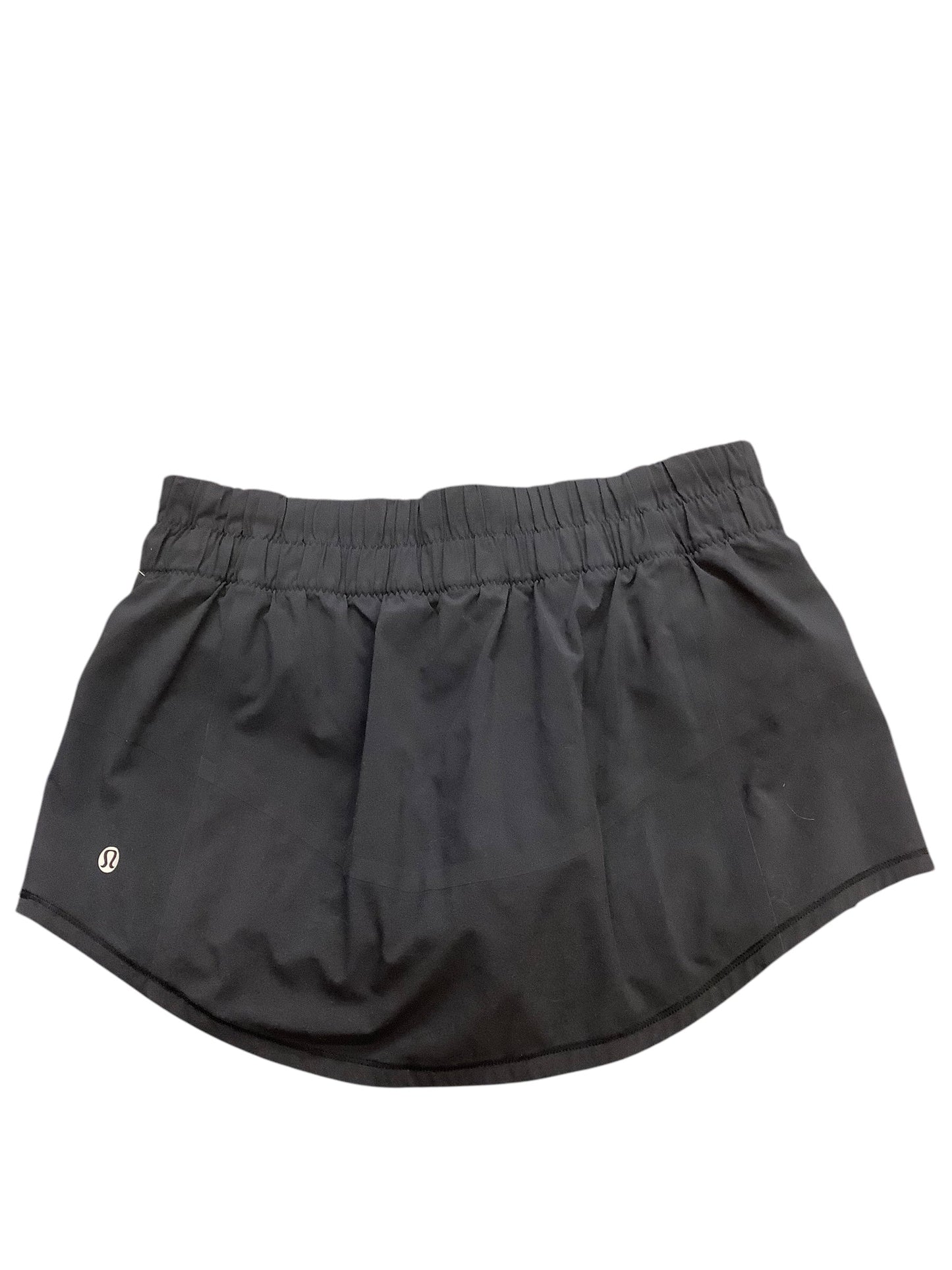 Athletic Skort By Lululemon In Black, Size: 4