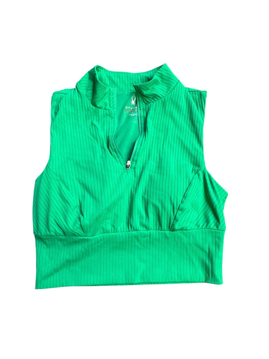 Athletic Tank Top By Spyder In Green, Size: S