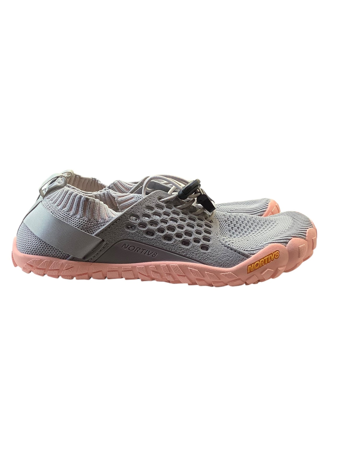 Shoes Athletic By Clothes Mentor In Grey, Size: 7