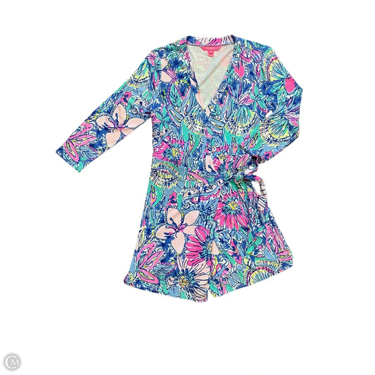 Romper Designer By Lilly Pulitzer In Multi-colored, Size: M