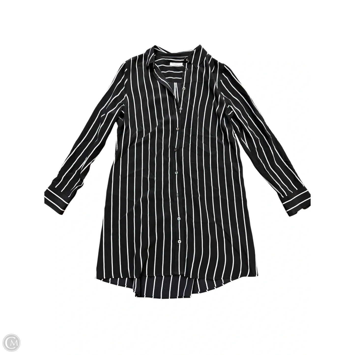Dress Party Short By Equipment In Striped Pattern, Size: S