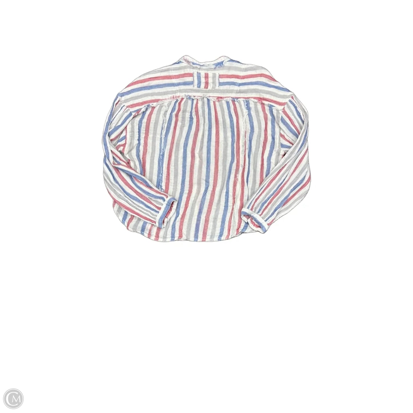 Top Long Sleeve By We The Free In Striped Pattern, Size: Xs